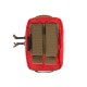 Helikon Mini Med Pouch (Red), Mini Med Kit® is a simple pouch containing two zippered mesh pockets